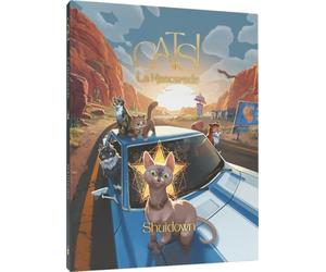 Black Book Editions Cats! La Mascarade - Shutdown | Campagne JDR Route 66 | 8 Scénarios & Univers Félin | Supplément Jeu de Rôle