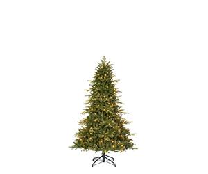 Black Box Trees Boyle Sapin de Noël Artificiel avec éclairage LED - H155xØ107cm - Vert