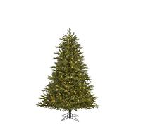 Black Box Trees Cottage Sapin de Noël Artificiel avec éclairage LED - H185xØ137cm - Vert