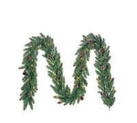 Black Box Trees Creston Guirlande de Noël avec éclairage LED - L270 cm - Vert