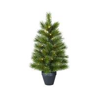 Black Box Trees Glendon Petit Sapin de Noël Artificiel avec éclairage LED - 90 x 51 cm - Vert