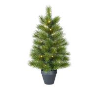 Black Box Trees Glendon Sapin de Noël Artificiel en Pot - Christmas Tree H90 x Ø51 cm - Vert