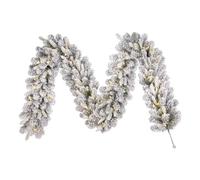 Black Box Trees Nagoya Couronne de Noël avec éclairage LED et Fonction minuterie - H 12 x Ø 45 cm - Vert