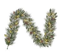 Black Box Trees Vandans Guirlande de Noël avec éclairage LED - L180 cm - Vert givré