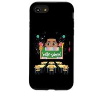 Black Boy Magic Rack to School Hello Melanin Todller Boys Coque pour iPhone SE (2020) / 7/8