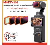 (Black Bundle2)Ensemble De Filtres Magnétiques Nd/Cpl/Vnd/Uv,Pour Dji Osmo Pocket,3,6 Pièces Cpl,Volontairement 8,Volontairement 16,Volontairement 32,Volontairement 64,Volontairement 128-Marque Généra