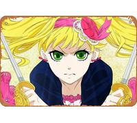 Black Butler Affiche murale décorative rétro en métal 20,3 x 30,5 cm