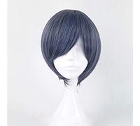 Black Butler Kuroshitsuji Ciel Phantomhive Grey Blue Cosplay Wig+Hairnet