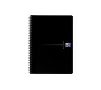 Oxford Cahier à spirale A4 Q5 180 pages Noir G
