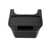 (Black) Car Rear Center Console Storage Box Tray for Tesla Model Y Central Control Case