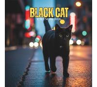 Black Cat 2026 Calendar: Shadowy Cat Portraits • Dated Monthly Grid • U.S. Holidays Included • Glossy Softcover 8.5x8.5 in