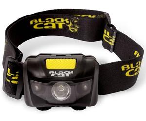 Black Cat Battle Cat Lampe Frontale Noir/Jaune