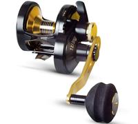Black Cat Battle Cat Vertical Lh Catfish Reel Doré 710