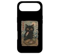Black Cat Dango Tea Set Series Funny Kawaii Ukiyo Novelty Coque pour iPhone Air