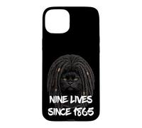 Black Cat Dreadlocks 9 Vies Depuis 1865 | African Dreads Coque pour iPhone 15 Plus