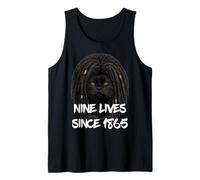 Black Cat Dreadlocks 9 Vies Depuis 1865 | African Dreads Débardeur
