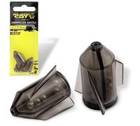 Black Cat Flotteur de pêche à l'hélice de qualité supérieure pour la pêche au Poisson-Chat - avec hochets - Noir - 3 cm