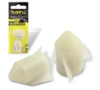 Black Cat Flotteur de pêche à l'hélice de qualité supérieure pour la pêche au Poisson-Chat - avec hochets - Glow in The Dark - 2,4 cm