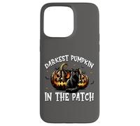Black Cat Halloween Graphic for Darkest Pumpkin in The Patch Coque pour iPhone 15 Pro Max