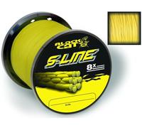 Black Cat Ligne tressée S-line 400 m Jaune 0,450 mm