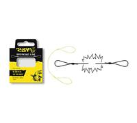 Black Cat Ligne de Rupture Jaune 7,10 kg, 7,1 kg, diamètre 0,35 mm, Lot de 10, 0,35 mm