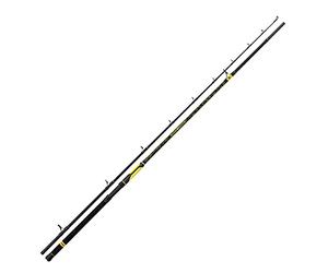 Black Cat Perfect Passion XH-S Canne à pêche, Polyvalente, avec IM6 Blank WEL, 5 Longueurs, 2,40 m, Noir et Jaune