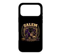Black Cat Raven Crest Dark Academia Magic de l'Université de Salem Coque pour iPhone 17 Pro Max