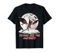 Black Cat Ride Dragons Brooms are for Amateurs Halloween T-Shirt Graphique avec Valeur