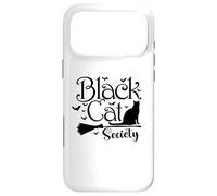 Black Cat Society, Halloween, personnalisé, États-Unis Coque pour iPhone 17 Pro Max