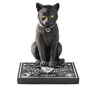 Black Cat with Spirit Board Ouija Figurine Statue Home Decor