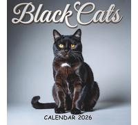 Black Cats 2026 Calendar: Mysterious, Elegant & Charming Cats for Every Month