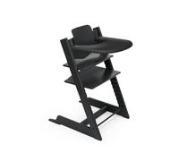 black Chaise haute Tripp Trapp® avec plateau Stokke®