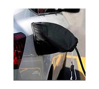 (Black) Charger Port Cover for Electric Vehicles - All Weather Protection Against Snow, Rain, and Winter Elements
