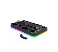 (black)Charging Base Cooling Bracket for Dual PS5 / PS5 Slim Controller
