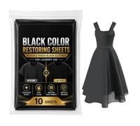 Black Clothes Restorer - 10 Pc Garment Blackening Restoration Fabric