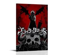 Black Clover Protagoniste Asta Art Poster Peinture décorative sur toile Art mural pour salon, chambre à coucher, art mural, impression d'image moderne, décoration de salle familiale, 40 x 60 cm