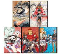 Black clover series 1 : 5 books vol 1 to 5 collection set