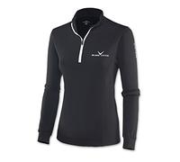 Black col roulé Embout Crevice de Ski Femme, Skirolli, Multicolore (Noir/Blanc), 40 (Taille fabricant:38)