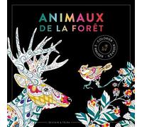 Black coloriage Animaux de la forêt