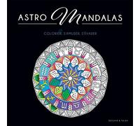 Black coloriage - Astro Mandalas