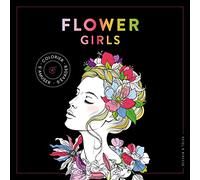 Black Coloriage Flower girls