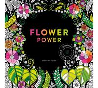 Black coloriage Flower Power - Collectif - Dessain Et Tolra - broché - Livre-jeu