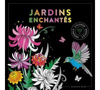 Black coloriage - Jardins enchantés - Collectif - Dessain Et Tolra - broché - Livre-jeu