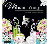 Black coloriage Monde Féerique