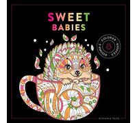 Black coloriage Sweet babies