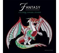 Black coloriages Fantasy - Collectif - Dessain Et Tolra - broché - Livre-jeu