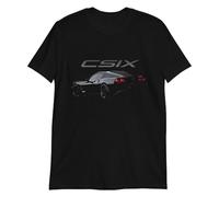 Black Corvette C6 Sixth Generation Vette Short-Sleeve T-Shirt