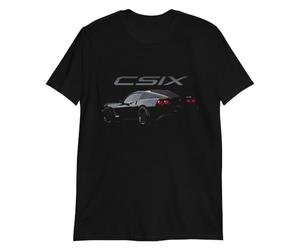Black Corvette C6 Sixth Generation Vette Short-Sleeve T-Shirt