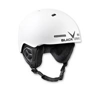 Black Crevice Aspen Casque de Ski Blanc Blanc S/M