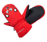 Black Crevice BCR122291 Gants Enfant, Rouge, m
